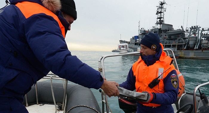 Main phase of Tu-154 search and rescue operation over